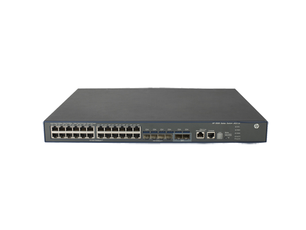 Switch HP 5500-24G-4SFP HI with 2 Interface Slots,  JG311A